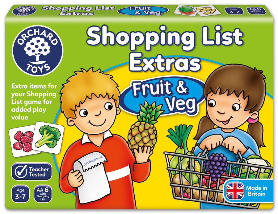 Orchard Toys Shopping List Extras - Fruit & Veg