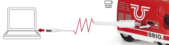 Brio Travel Rechargeable Train