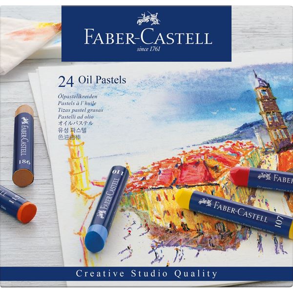 Faber Castell Oil Pastels (24)