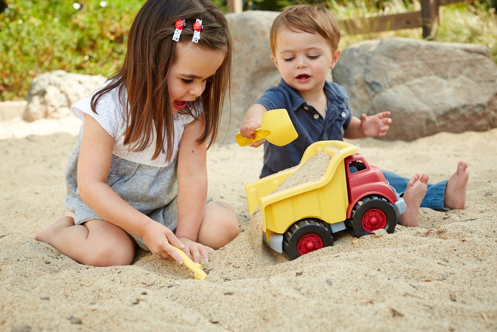 Green Toys Dump Truck Nimble Fingers