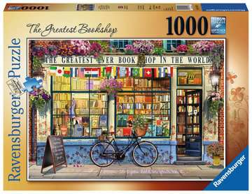 Ravensburger The Greatest Bookshop, 1000pc Jigsaw Puzzle