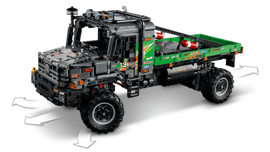 klo højen Patriotisk Lego Technic App-Controlled 4x4 Mercedes - Nimble Fingers