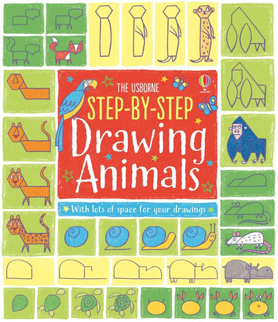 Usborne: Step-by-step drawing animals