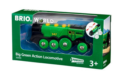 Brio Big Green Action Locomotive