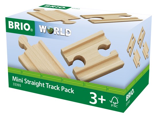 Brio Mini Straight Track Pack