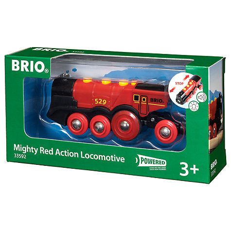Brio Mighty Red Action Locomotive