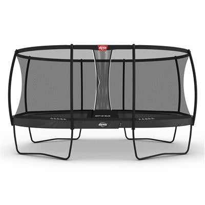 BERG GRAND ELITE 17 x 11ft TRAMPOLINE + SAFETY NET DELUXE