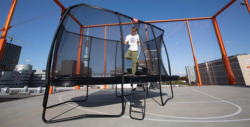 BERG ULTIM ELITE REGULAR 16.5ft x 10ft + SAFETY NET DLX XL + LADDER