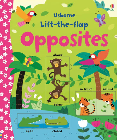 Usborne: Lift-the-flap opposites