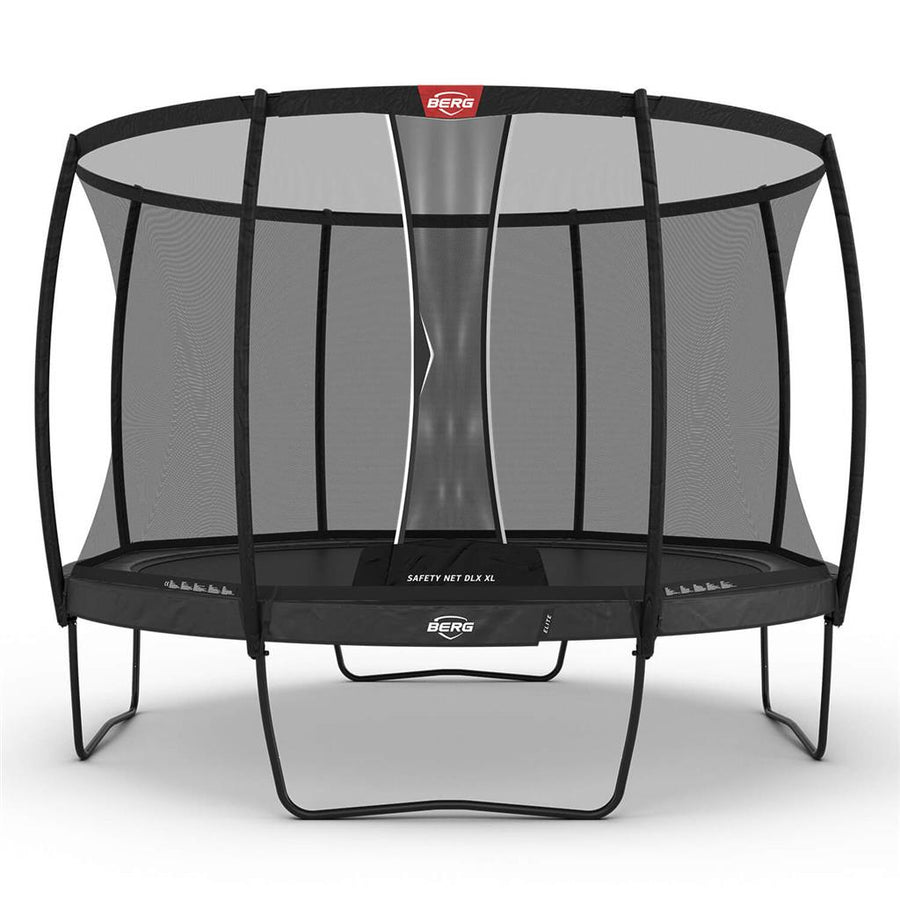 BERG ELITE 14FT TRAMPOLINE + SAFETY NET DLX XL