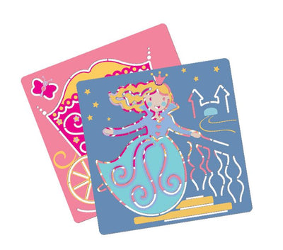 Djeco Stencils: Princesses