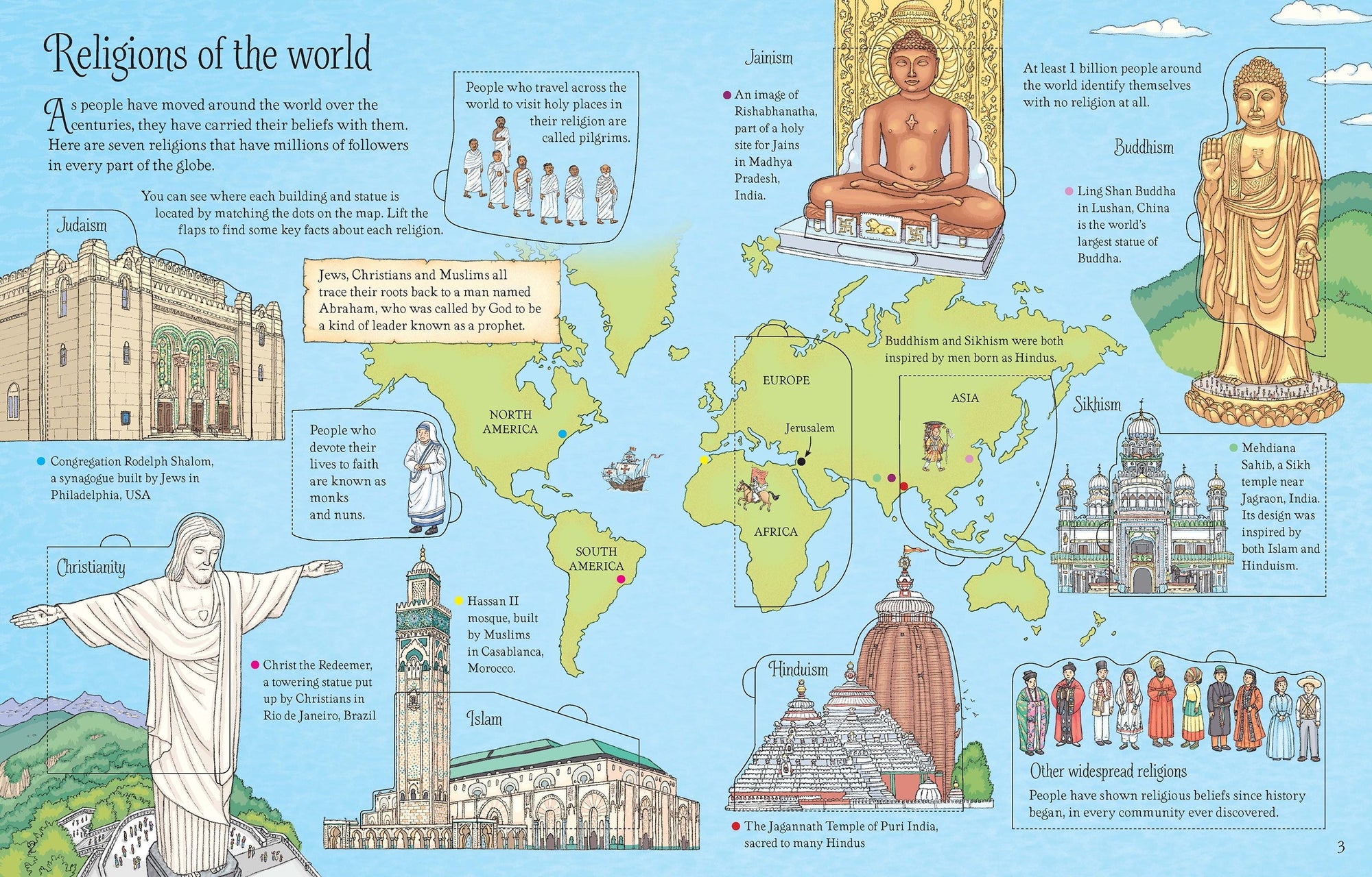 Usborne: See Inside World Religions