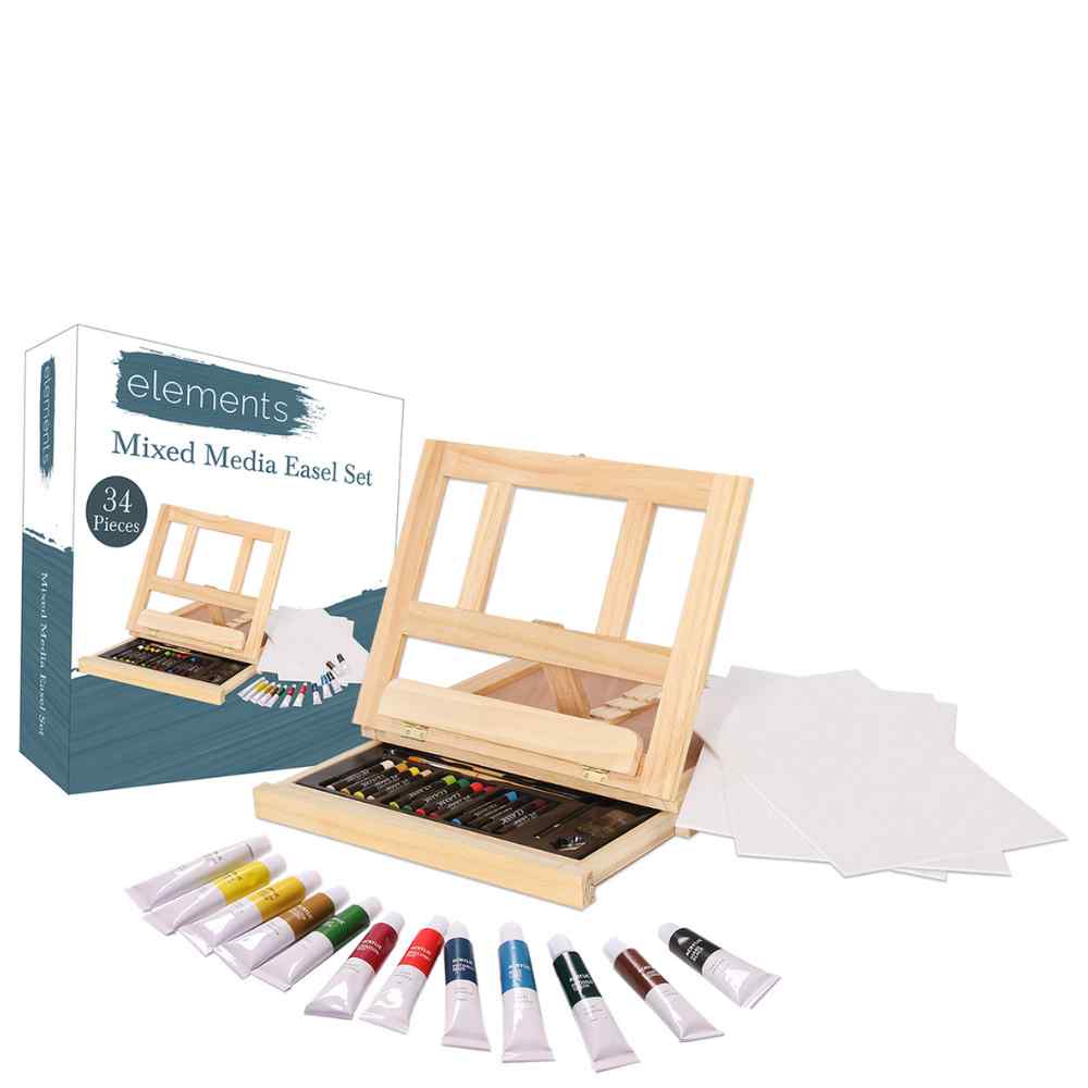 Elements Mixed Media Easel Set