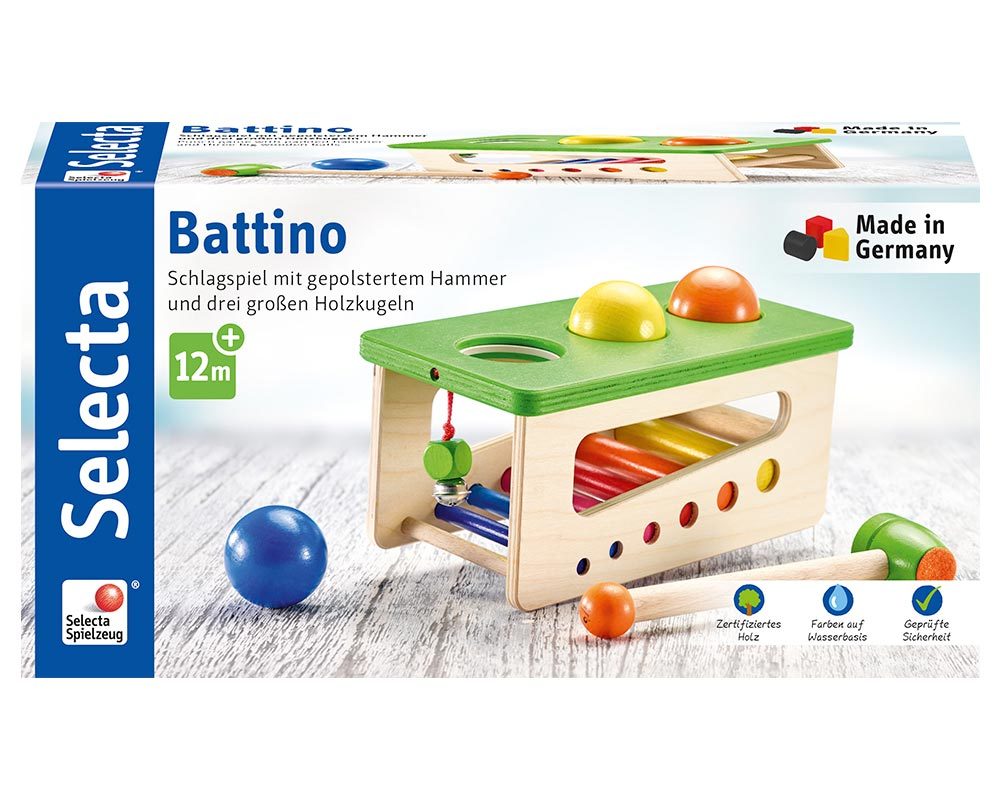 Selecta Spielzeug: Battino Punch Game