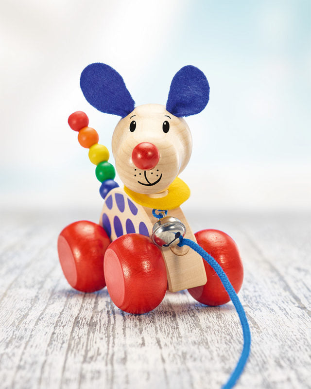 Selecta Spielzeug: Nico, Pull Along Dog