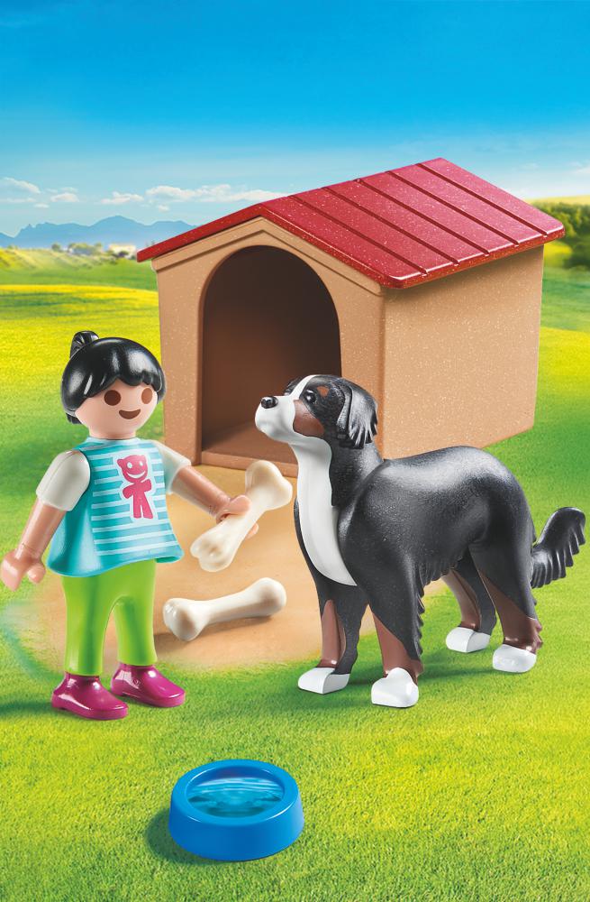 Playmobil Dog & Kennel