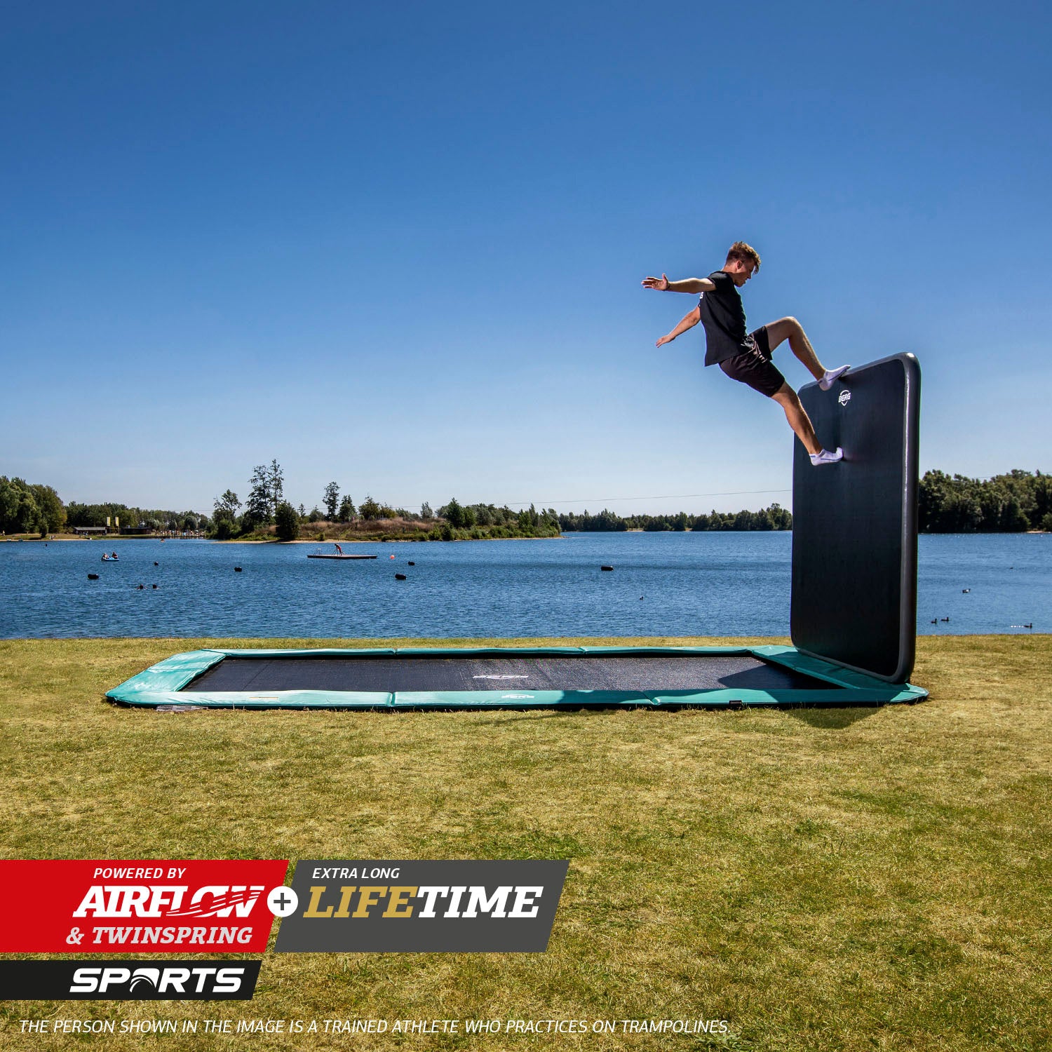 BERG AEROWALL FOR FLATGROUND TRAMPOLINE