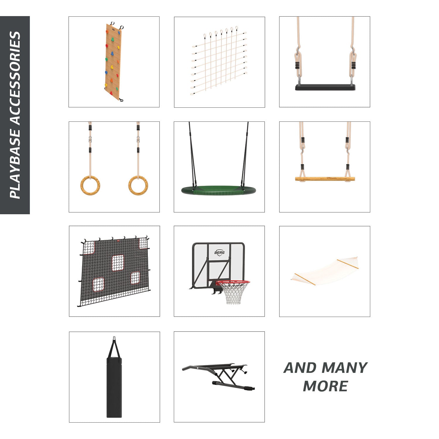 BERG PLAYBASE WOODEN DISC SWING