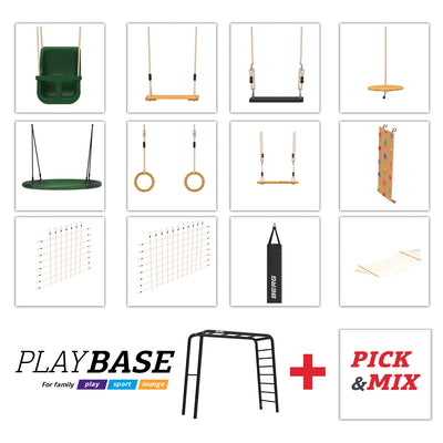 BERG PlayBase Medium Frame (2 Ladders)