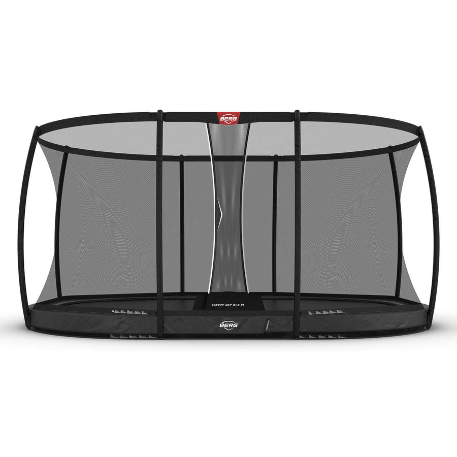 BERG Grand Champion InGround 17 x 11ft + Safety Net DLX XL