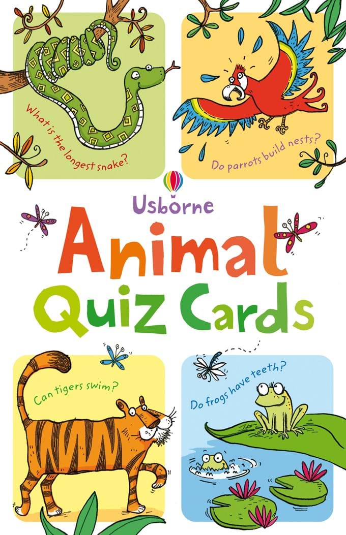 Usborne Animal Quiz Cards