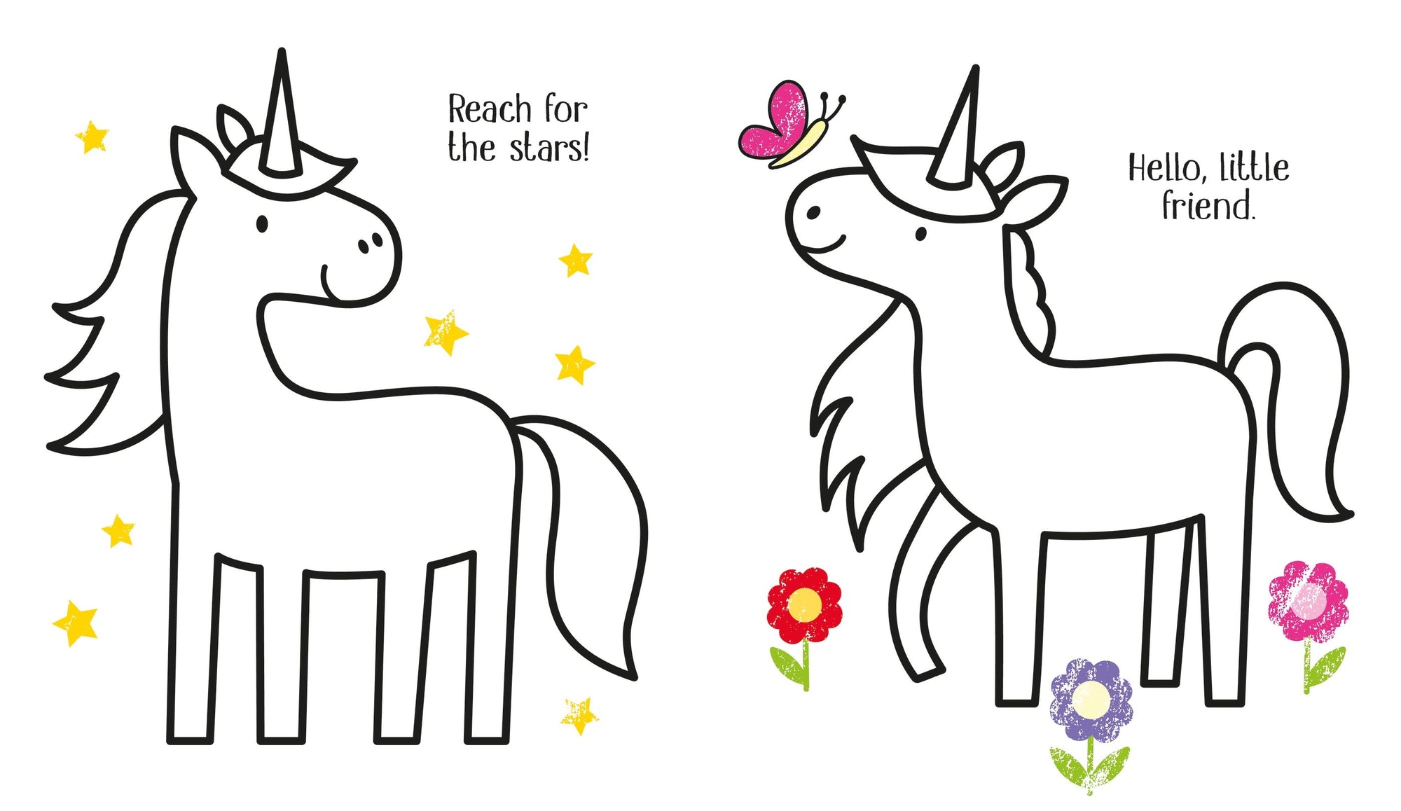 Usborne First Colouring: Unicorns