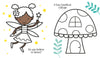 Usborne: First Colouring Fairies and Pixies