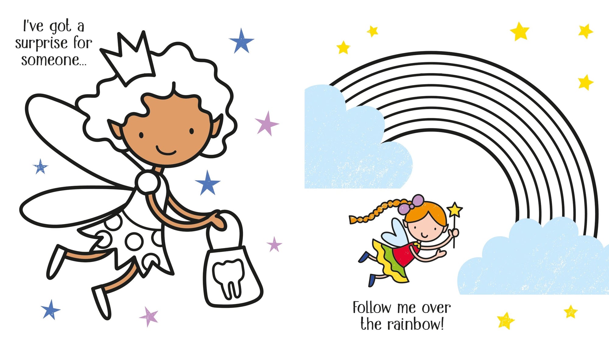 Usborne: First Colouring Fairies and Pixies