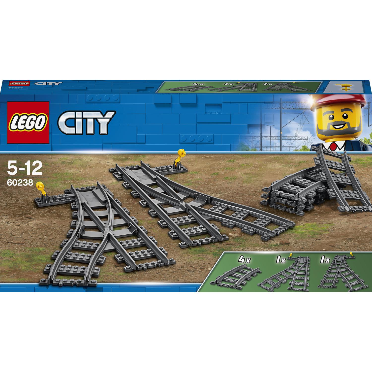 Lego City 60238 Switch Tracks - Nimble Fingers
