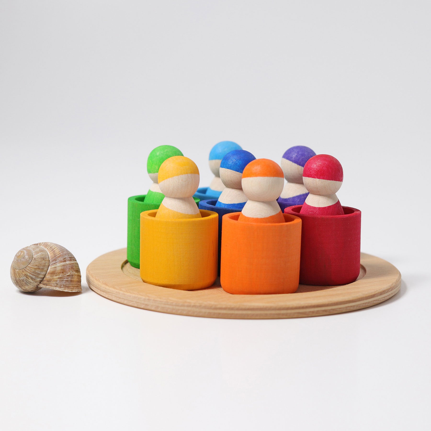 Grimm's Seven Friends in Bowls