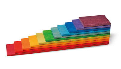 Grimm's Building Boards in Rainbowcolours