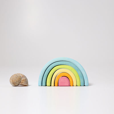 Grimm's Mini 6 Piece Pastel Rainbow