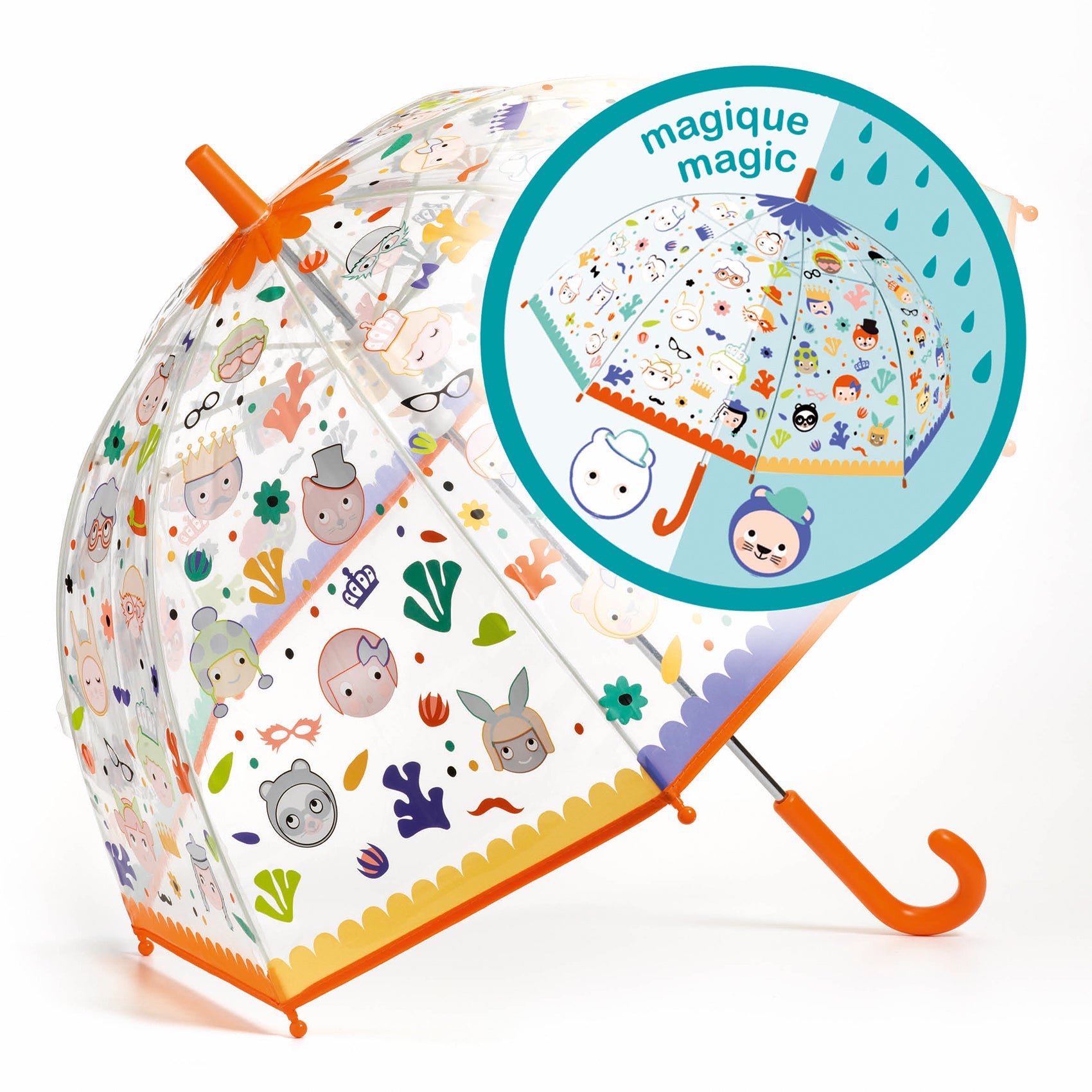 Djeco Magic Umbrella: Faces