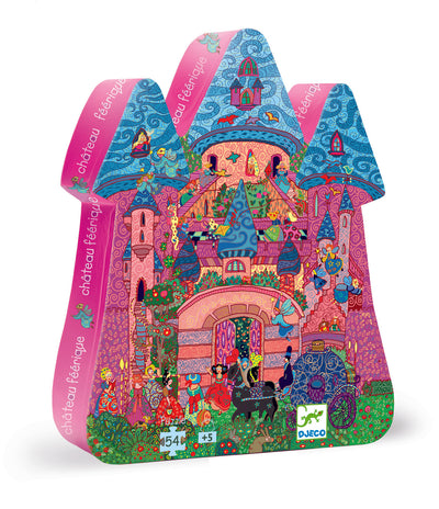 Djeco Silhouette Jigsaw Puzzle: The Fairy Castle