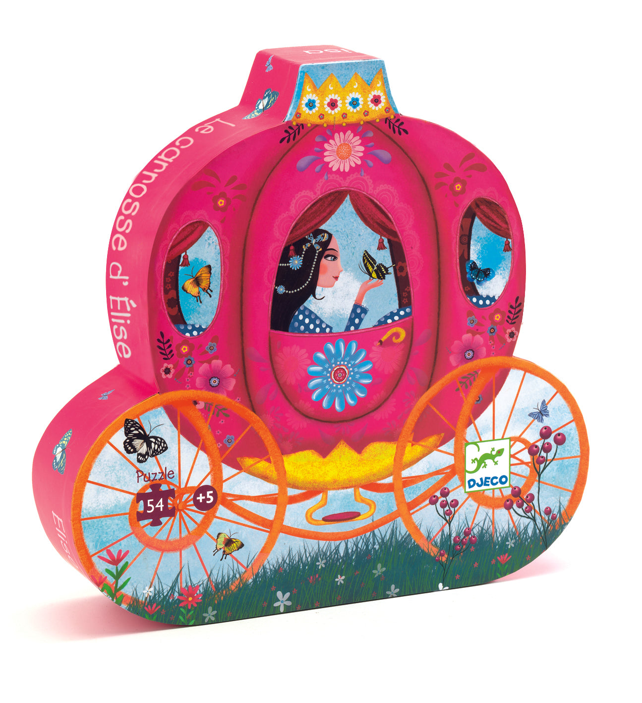 Djeco Silhouette Jigsaw Puzzle: Elise's Carriage