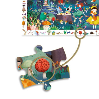 Djeco Puzzle Observation: Enchanted Forest