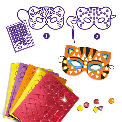 Djeco DIY Masks: Jungle Animals (4+yrs)