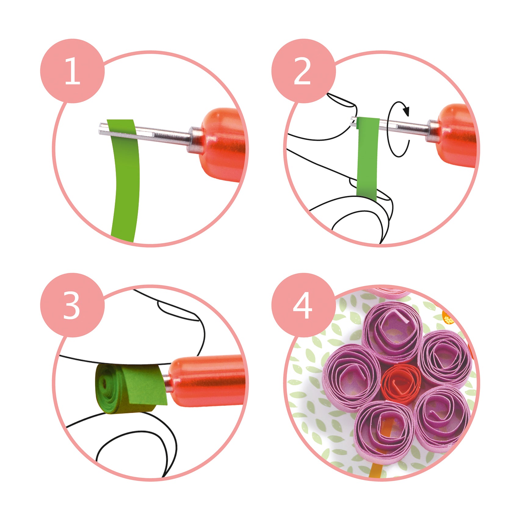 Djeco Quilling: Spiral Seasons (8-14yrs)