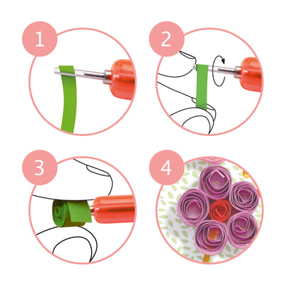 Djeco Quilling: Spiral Seasons (8-14yrs)