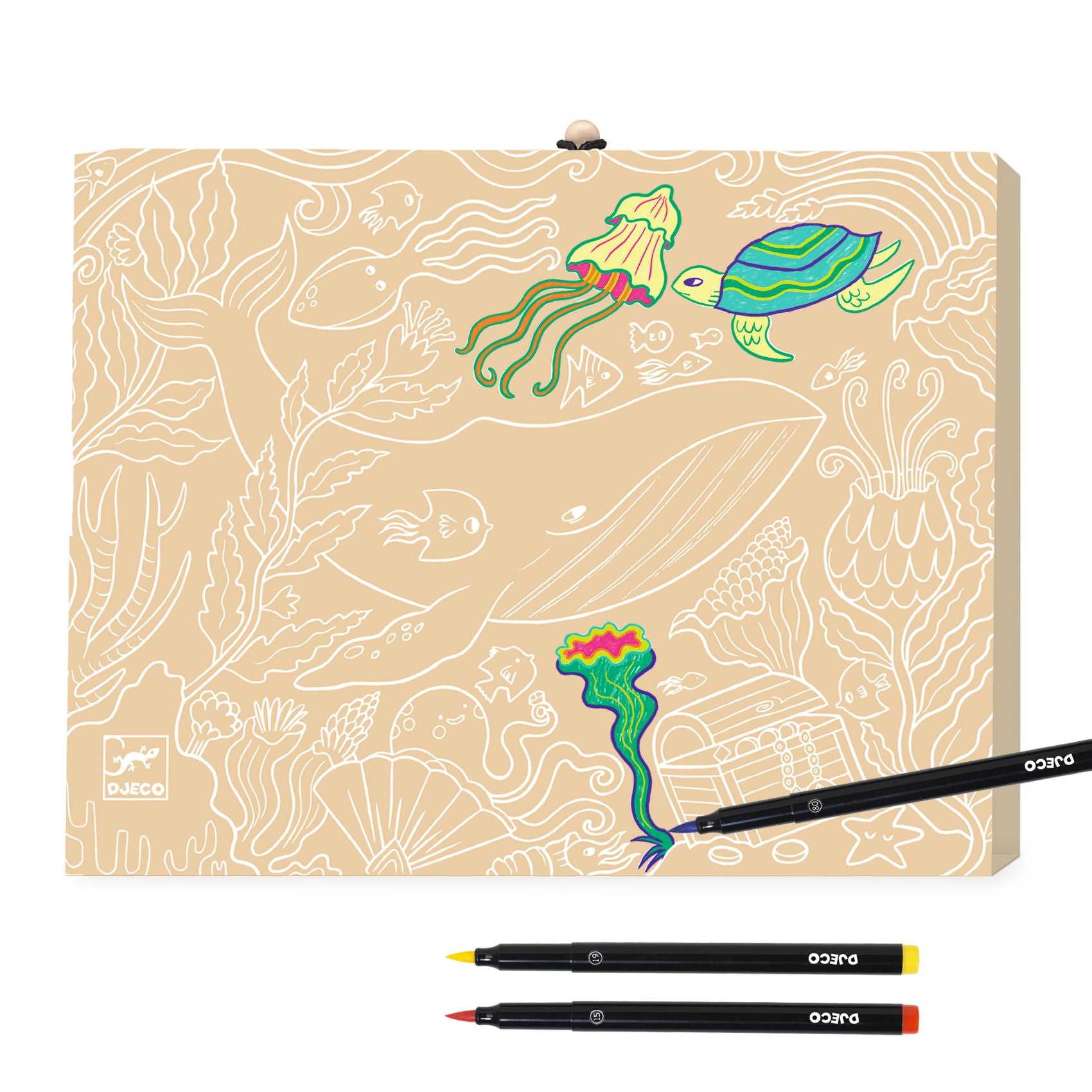 Djeco: My First brush pen box