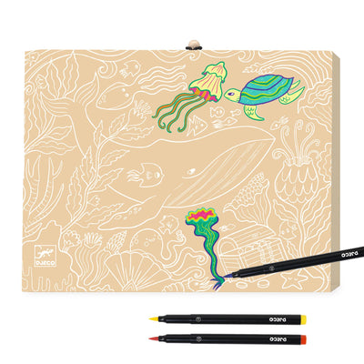 Djeco: My First brush pen box