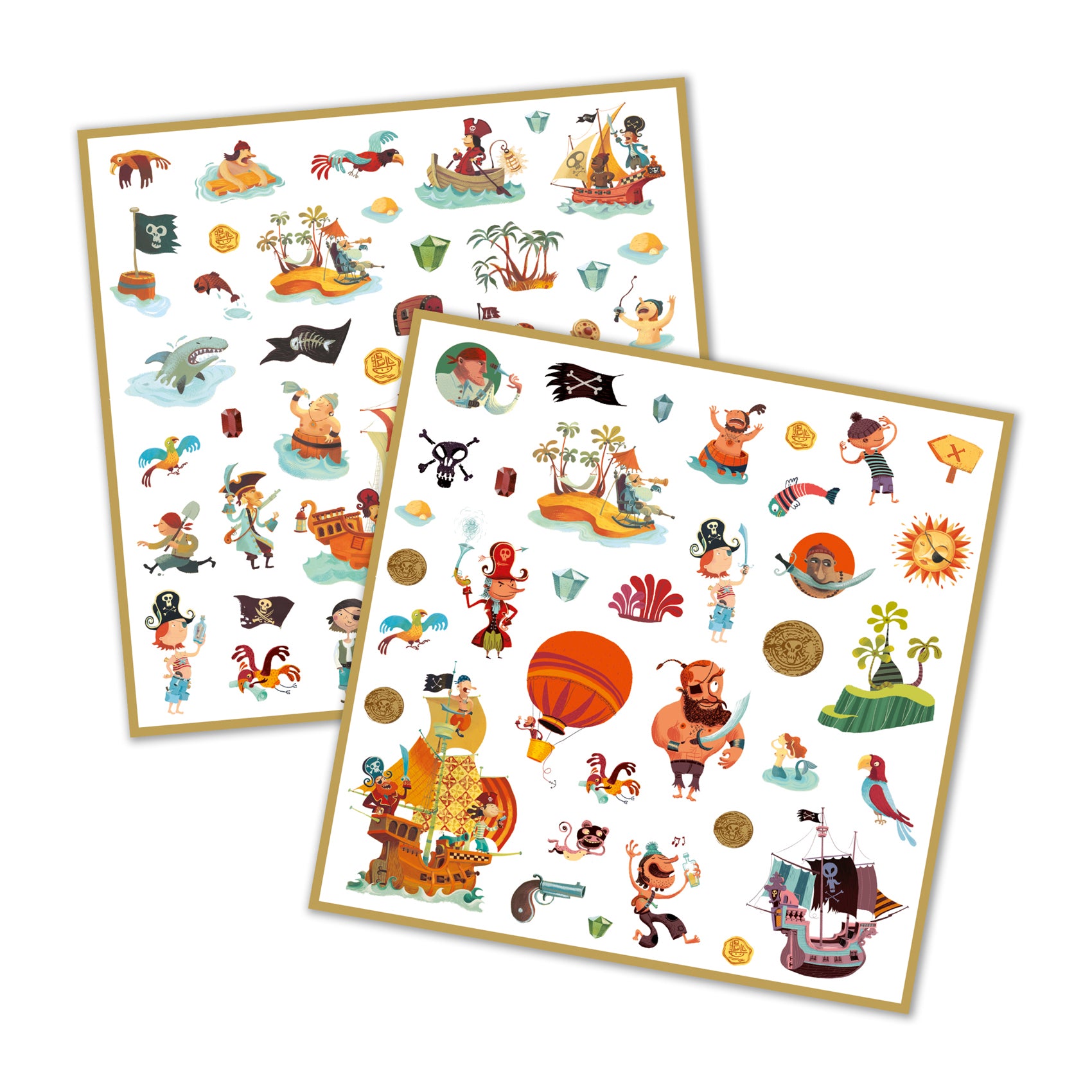 Djeco Stickers: Pirates