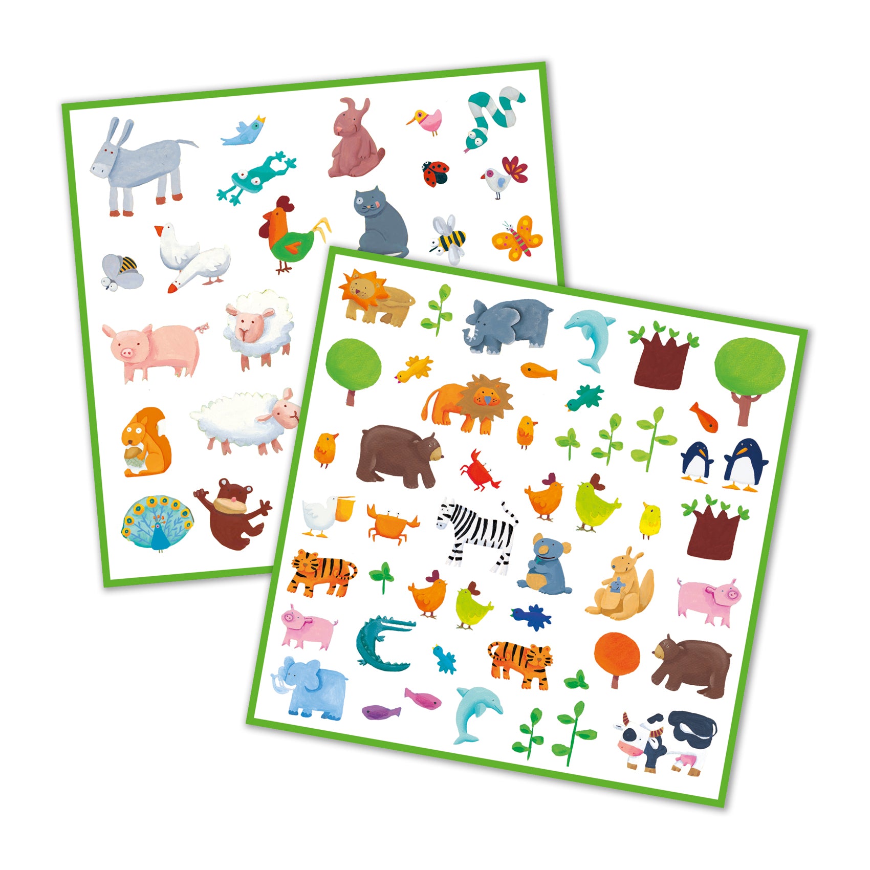 Djeco Stickers: Animals