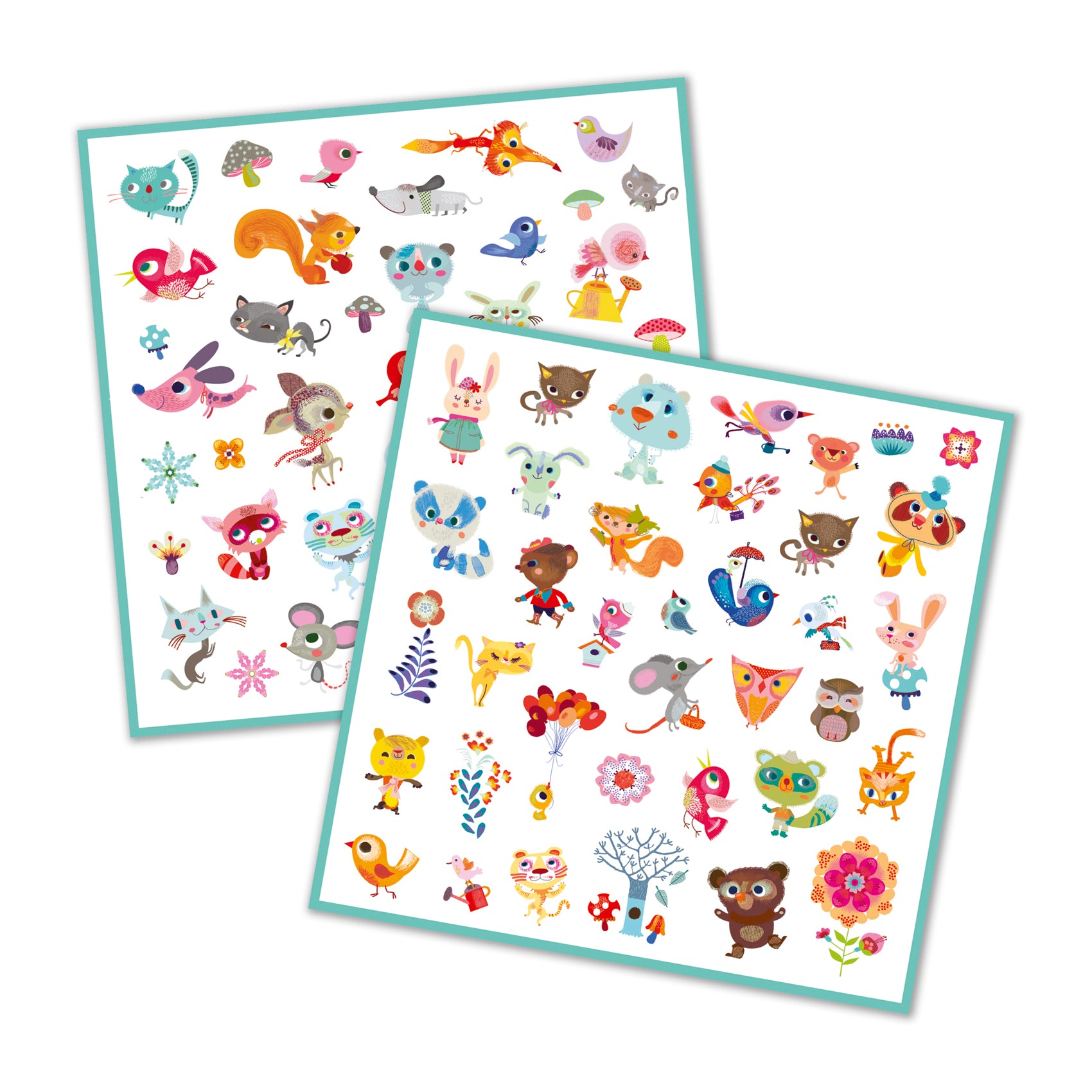 Djeco Stickers: Little Friends
