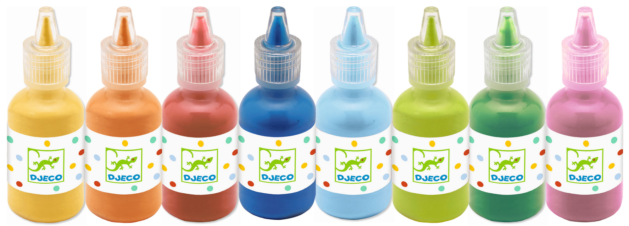 Djeco 8 Colour Paints (3-6yrs)