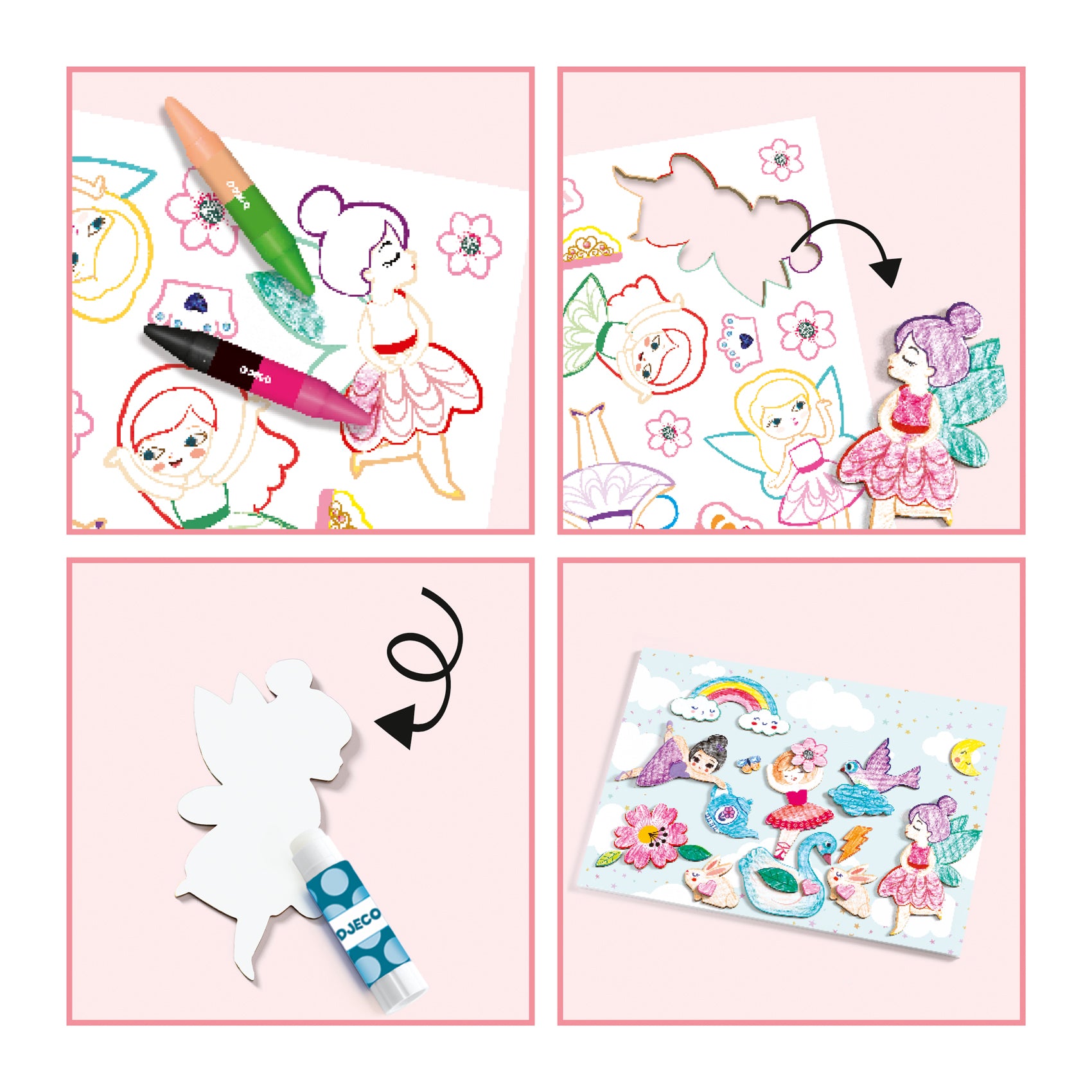 Djeco Create With Shapes (3-6yrs)