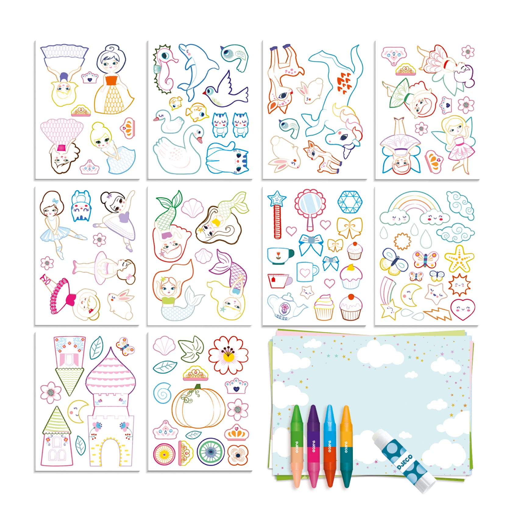 Djeco Create With Shapes (3-6yrs)