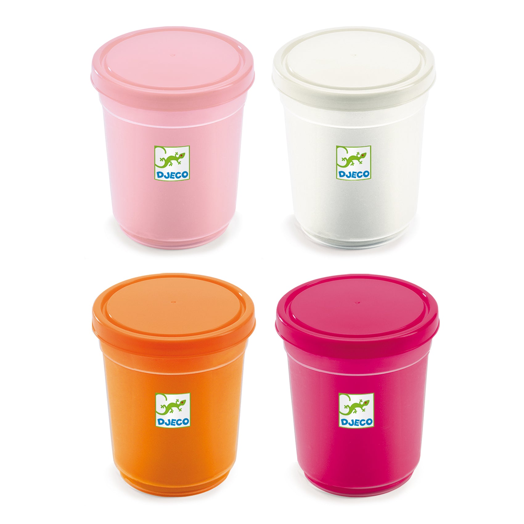 DJECO 4 TUBS OF MODELLING DOUGH (SWEET)