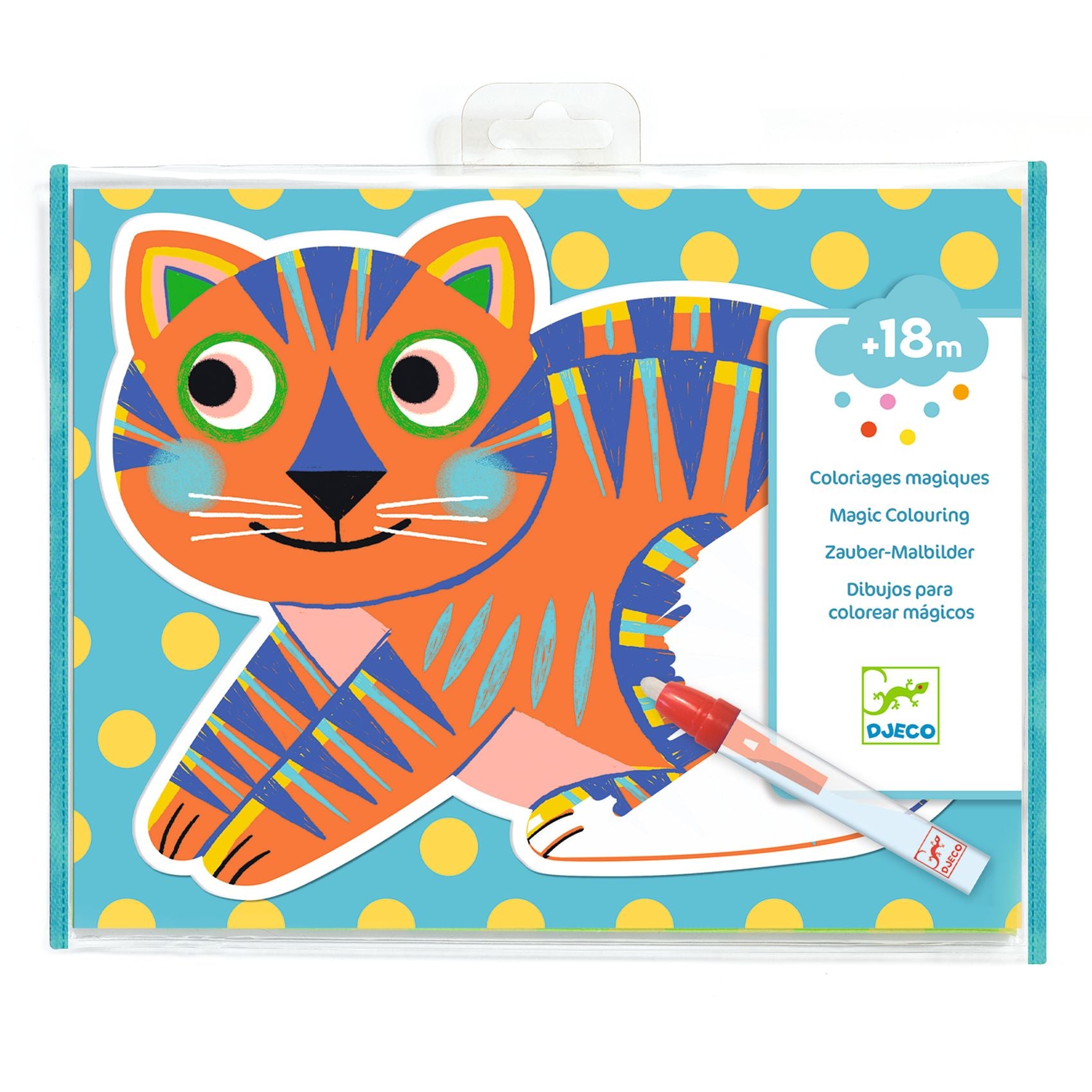 Djeco Water Magic Colouring: Animalo-Ma