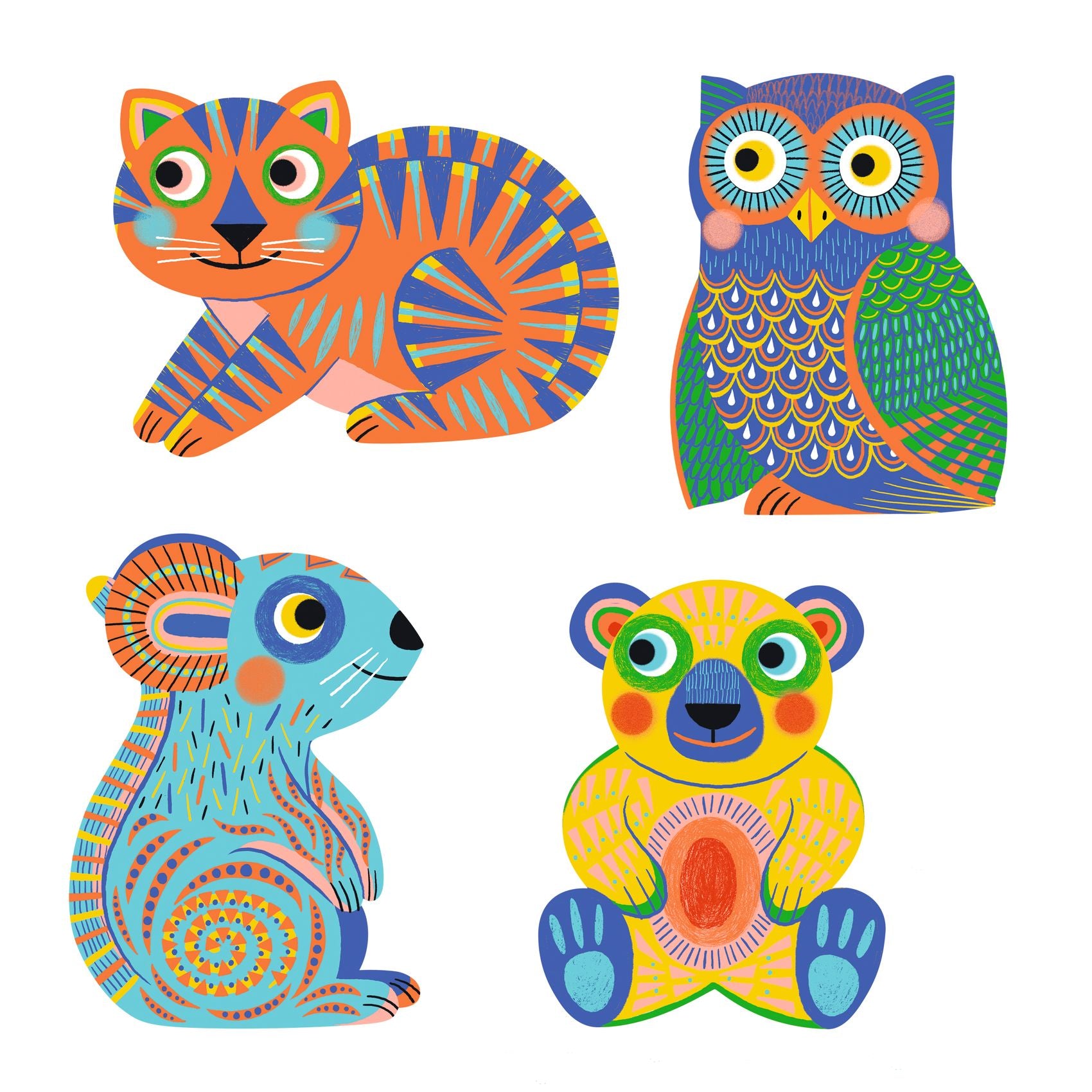 Djeco Water Magic Colouring: Animalo-Ma
